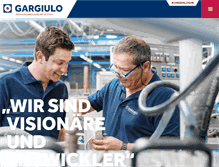 Tablet Screenshot of gargiulo.de